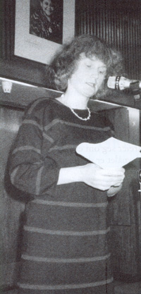 Oddny Miljeteig har vært en drivende kraft i Kvinne er kvinne best i vest. Her på konferansen i Oslo 1996.