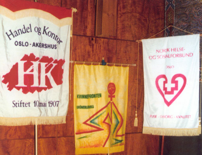 På tvers av fagbevegelsen og kvinnebevegelsen, på tvers av hovedorganisasjoner og av offentlig og privat sektor.